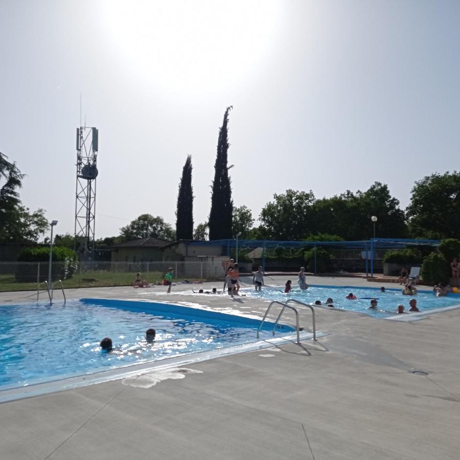 Camping Le Bel Air Mobil Home Le Palmier 4 Personnes Limogne-en-Quercy Eksteriør bilde