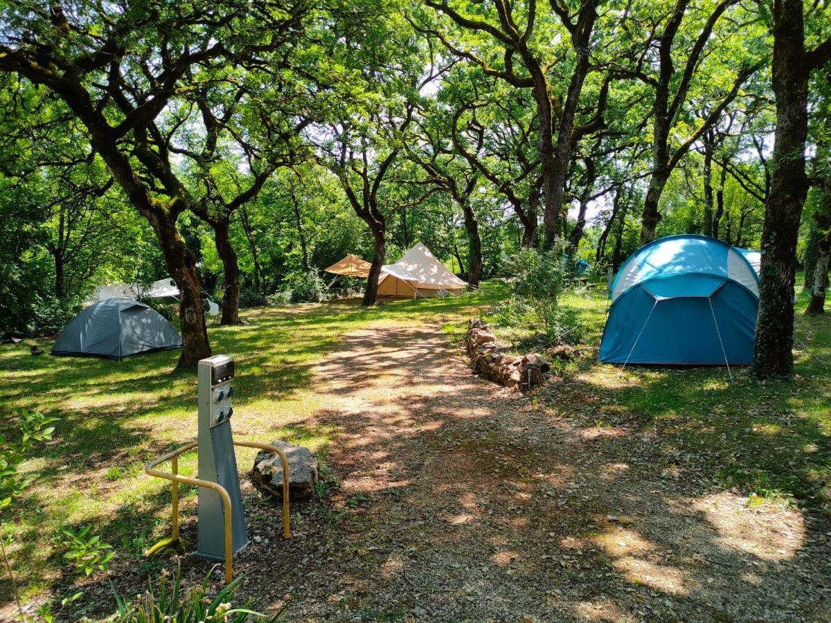 Camping Le Bel Air Mobil Home Le Palmier 4 Personnes Limogne-en-Quercy Eksteriør bilde