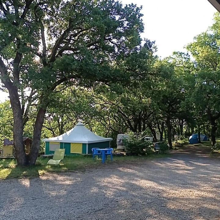 Camping Le Bel Air Mobil Home Le Palmier 4 Personnes Limogne-en-Quercy Eksteriør bilde