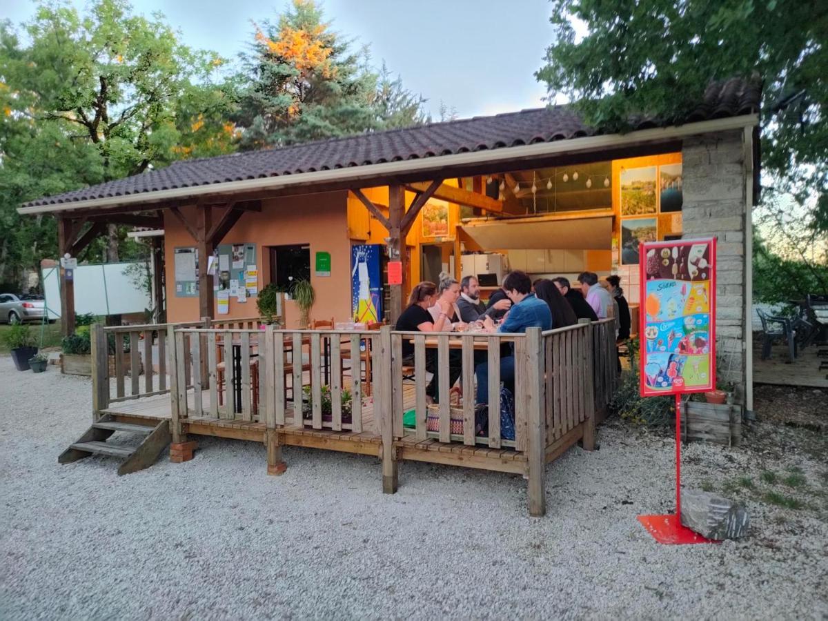 Camping Le Bel Air Mobil Home Le Palmier 4 Personnes Limogne-en-Quercy Eksteriør bilde