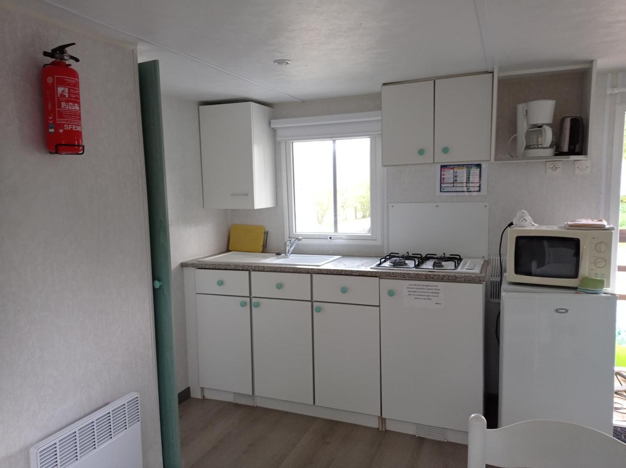 Camping Le Bel Air Mobil Home Le Palmier 4 Personnes Limogne-en-Quercy Rom bilde
